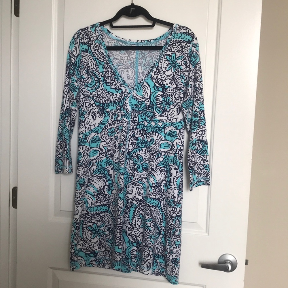 Beautiful size Large Lily Pulitzer t-shirt dress!
